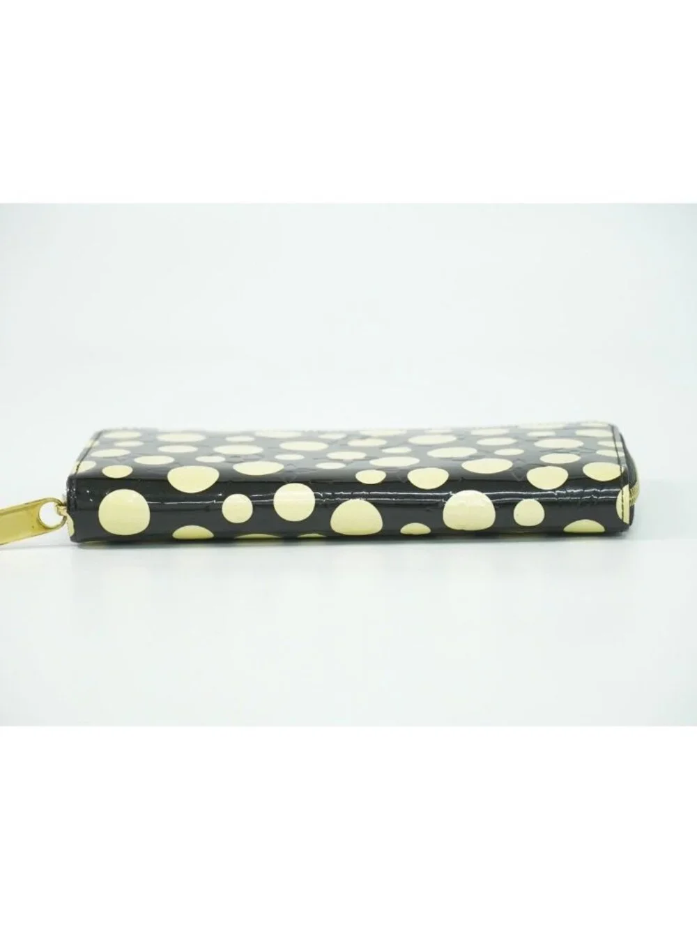 Louis Vuitton LV Zippy Wallet Monogram Vernis Dot Infinity Yayoi Kusama Black
